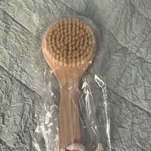 Wooden Body Brush with Natural Bristles